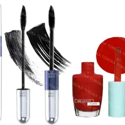 2in1 Volumizing and Lengthening Long Lasting Mascara 15ML NAIL POLISH 30 ml-image-92