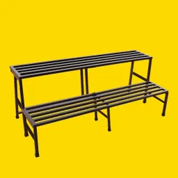 OAK 37 inch 2-STEP 3 FEET Spectacular Heavy Duty Metal Plant Stands Plant Container Set-image-67