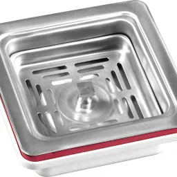 Kitchen Sink Stainless Steel Push Down Strainer-image-63