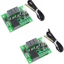 W1209 digital temperature controller ( Pack of 2) Timer Counter and Clock Electronic Hobby Kit-32