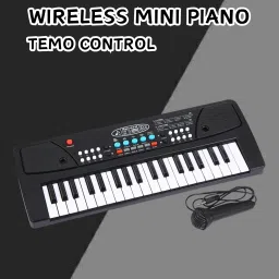 (Piano Keyboard) Toy with 37 Key, Recording and Mic, Adapter for DC Power B390 (Piano Keyboard) Toy with 37 Key, Recording and Mic, Adapter for DC Power B390 Analog Portable Keyboard-picture-11