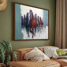 the art house Animeist Multicolour Canvas Framed Art Print-picture-6