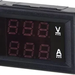 electrolight High Quality DC 100V 10A Voltmeter Ammeter Blue + Red LED Amp Dual Digital Volt Meter Gauge Digital Voltage Tester image 4