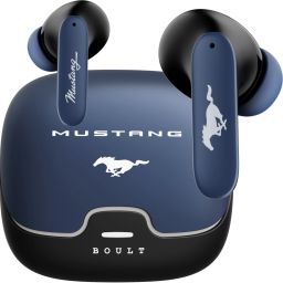 Mustang Derby with 100 Hrs Battery, App Support, Dual Pairing, 4 Mic ENC, 5.4v Bluetooth Headset-26