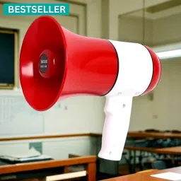 Handheld (Megaphone with Recorder) (Bhopu Talk Record Play) & Siren MusicLK609 Handheld (Megaphone) (Bhopu) Horn with USB & SD Card Port for AnnouncingZL641 Outdoor, Indoor PA System-27