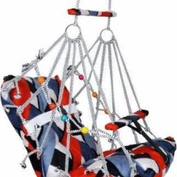 Cotton Swing for Kids, Home Garden Jhula for Baby with Safety Belt Swings Swings-image-59