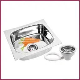 Durable Glossy Kitchen Sink – 18"x16"x8" Stainless Durable Glossy Kitchen Sink – 18"x16"x8" Stainless Vessel Sink-image-79