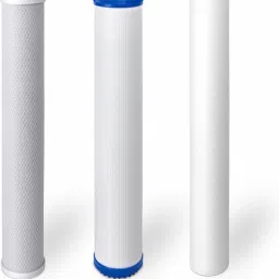 Ro 20 inch Filter Set (PP Spun, Granular Activated Carbon GAC, Carbon Block CTO) Solid Filter Cartridge-14