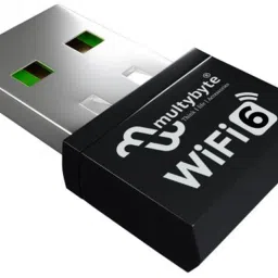 Multybyte Nano Wifi-6 USB Adapter 300 Mbps USB Adapter image 4