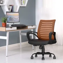 Desire C104 Mid Back Comfortable Fabric Office Executive Chair-24