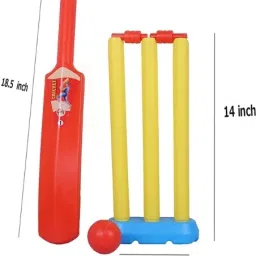 Plastic for Kids Cricket kit for 1.5-4Year Boys Bat&Ball Cricket Kit Cricket Kit-image-35