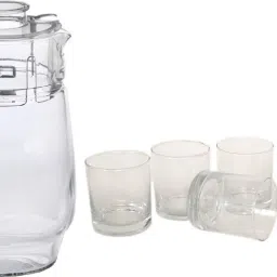 AFAST Combo Of Jug And Glass Lemon Set -A22 Jug Glass Set-image-49