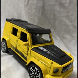 Wlco-G WAGON MODEL CAR JEEP ALLOY METAL FRONT DOORS OPENABLE PULL BACK TOY-image-8