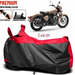 Waterproof Two Wheeler Cover for Royal Enfield-13