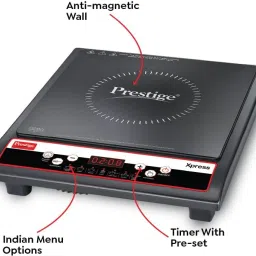 prestige 1200 W Induction Cooktop Push Button image 2