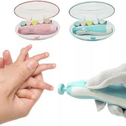 Baby Nail Trimmer New Born with Lights | Electric Baby Nail Cutter 0-6 Months-image-54