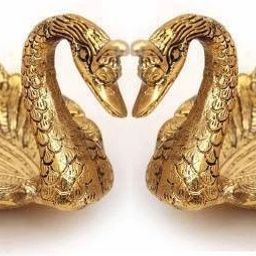 Gold Plated Decorative Platter-image-1