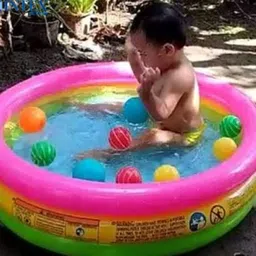 tiny tales 3 Feet Baby Swimming Pool 34"x 10" Inflatable Swimming Pool-picture-11
