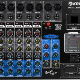 Professional Digital Audio Mixer with Echo Effects | Multi-Channel Sound Console Analog Sound Mixer-image-23
