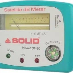 High Accuracy with Compass Analog Satellite Finder Meter SF-9506A with 4 Led + Buzzer DVB-S DVB-S2 Satellite Meter Pointer Satfinder DirecTV Dish with Compass FAT Manual Satellite Signal Finder Locator Scanner with Compass for HD Dish TV Satellite Signal Strength Quality Meter Pointer Inline IF Gain Measuring Tool for Dish Network, Direct TV Antenna, Satelite TV, Digital TV, Free To Air, DTH Antenna Transmitter Receiver DVB-S DVB-S2 Signal Strength Searcher Angle Measurement Instrument To Adjust & Install Dish DC SOLID JBN SF9506A Digital Satellite Finder Signal Meter Digital Voltage Tester-4