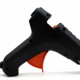 craftygun GLUE GUN BLACK 40 WATT RED TRIGGER (11MM 3 GLUE STICKS) Standard Temperature Corded Glue Gun image 2
