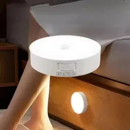 Mahirify Motion Sensor for Home USB Rechargeable Wireless LED Light with Body Induction Ceiling Lamp-27
