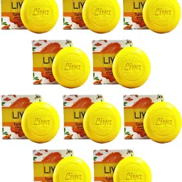 Chandan Haldi Bathing Soap for Glowing Skin with Essential Oil Anti-Ageing Soap-picture-2