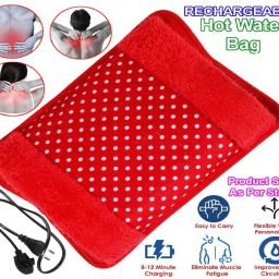 High Quality Velvet Pocket HOT Gel Pad Electric Hot Water Bag Electrical 1 L Hot Water Bag-image-87