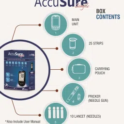 accusure Simple Glucometer image 4