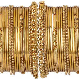 Alloy Gold-plated Bangle Set-18