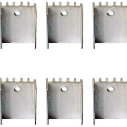 10 pieces of Extruded Aluminium Heat Sink for Voltage Regulator 7805 Electronic Components Electronic Hobby Kit-image-6