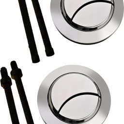 Toilet flush button | Commode flush tank push button | Round 58mm/2.3" | COMBO Flush Tank Lever-1
