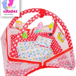 Baby Play Gym with Mosquito Net, Bedding Set for New Born Babies Mosquito Net Igloo-image-29