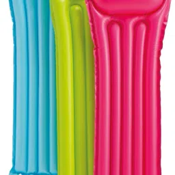 Inflatable Glossy Float Swimming Mat - Water Aqua Fun - Pack of 1 Inflatable Swimming Mats-image-8