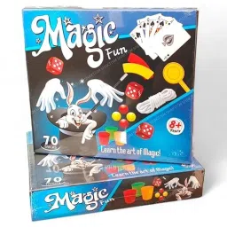 Magic Show Game Box Kids with 70 Tricks, Magic Kit Games for Kids for Age 5 Board Game Accessories-10