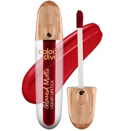 Adbeni Color Diva Matte Liquid Lipstick - 5.5 ml - Holly Berry Glazed 156-6