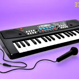 X28 Keys Piano Toy with Microphone, USB Power Cable & Sound Recording Best Birthday Gift for Boys and Girls Musical Instruments Analog Digital Piano-image-60