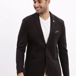 SHOWOFF Slim Fit Cotton Single Breasted Blazer-picture-20