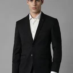 Louis Philippe Men Slim-Fit Single Breasted Blazer-picture-18