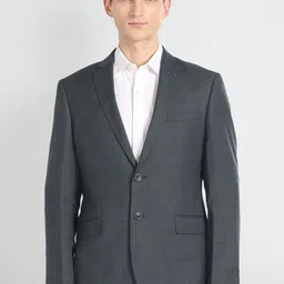 Arrow Checked Single-Breasted Blazer-picture-31