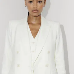 Marks & Spencer Notched Lapel Collar Blazer-picture-54