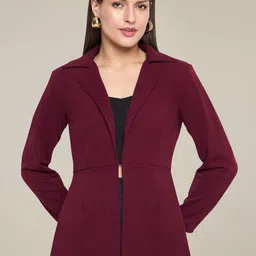 Martini Tailored Fit Front Open Blazers-8