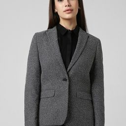 Van Heusen Woman Self-Design Formal Blazer-picture-19