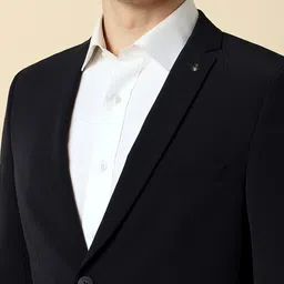 Allen Solly Slim-Fit Notched Lapel Single Breasted Blazer image 2