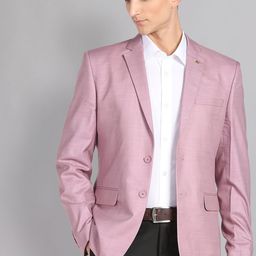 AD By Arvind Notched Lapel Collar Single Breasted Formal Blazers-57