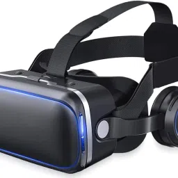 Jaaro VR Glasses with 40MM HD Lens, & Lightning Connectors, Built-in Headphones-2