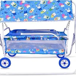 TRENDING Cradle, Mosquito Net, Jhula, Palna Stroller Infant & Toddler Beds Bassinet-25