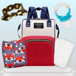 Reusable Cloth Diaper for Baby & Maternity Backpack Cloth Diaper Inserts Baby Diaper Bag-BE2443-image-26