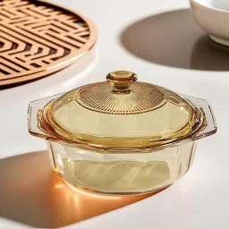 Zest Series Borosilicate Glass Serve Casserole-image-2