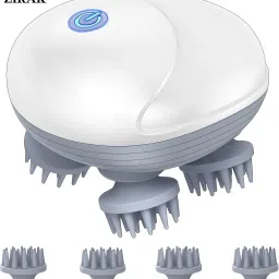 Electric 3 Speeds Waterproof Scalp Massager for Hair Growth & Stress Relax-image-83
